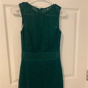 Gorgeous Emerald green lace dress